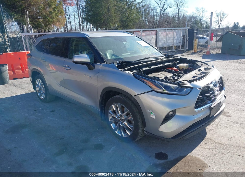 2021 TOYOTA HIGHLANDER HYBRID LIMITED VIN: 5TDDBRCHXMS528195
