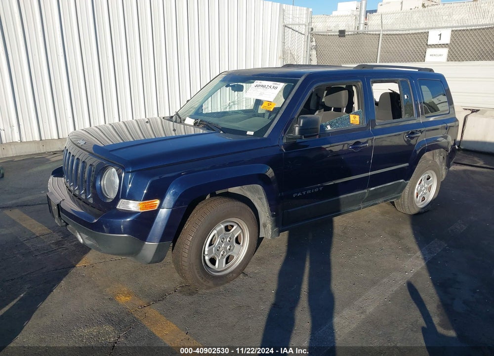 2012 JEEP PATRIOT SPORT VIN: 1C4NJPBBXCD691089