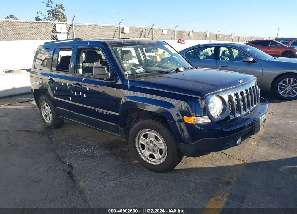 2012 JEEP PATRIOT SPORT VIN: 1C4NJPBBXCD691089