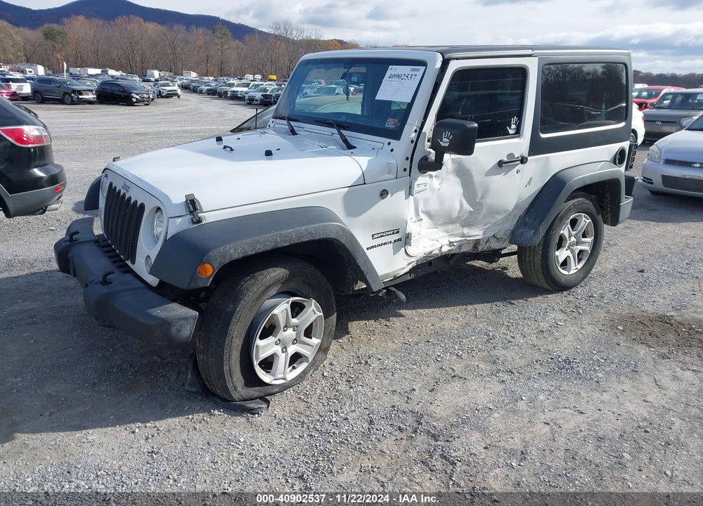 2017 JEEP WRANGLER SPORT 4X4 VIN: 1C4AJWAG2HL677464