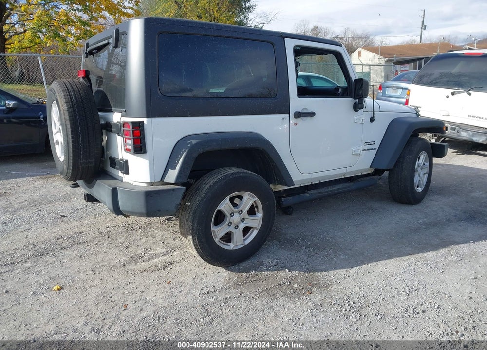 2017 JEEP WRANGLER SPORT 4X4 VIN: 1C4AJWAG2HL677464