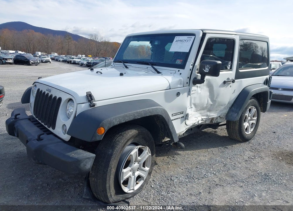 2017 JEEP WRANGLER SPORT 4X4 VIN: 1C4AJWAG2HL677464