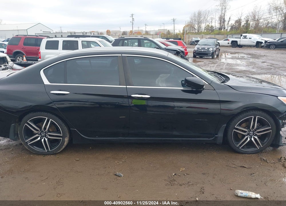 2017 HONDA ACCORD SPORT VIN: 1HGCR2F57HA273851