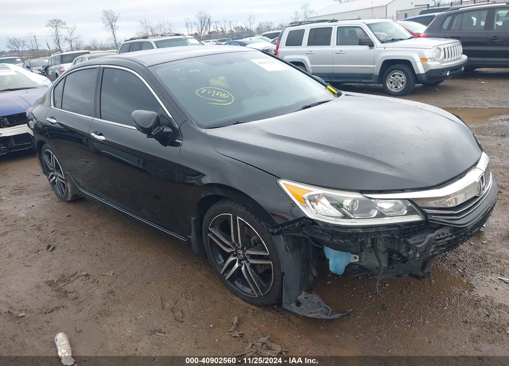 2017 HONDA ACCORD SPORT VIN: 1HGCR2F57HA273851