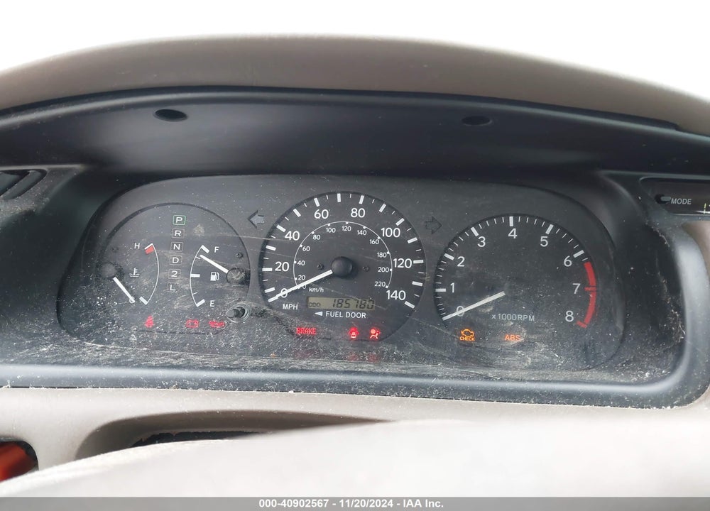 2001 TOYOTA CAMRY LE VIN: 4T1BG22K01U110437