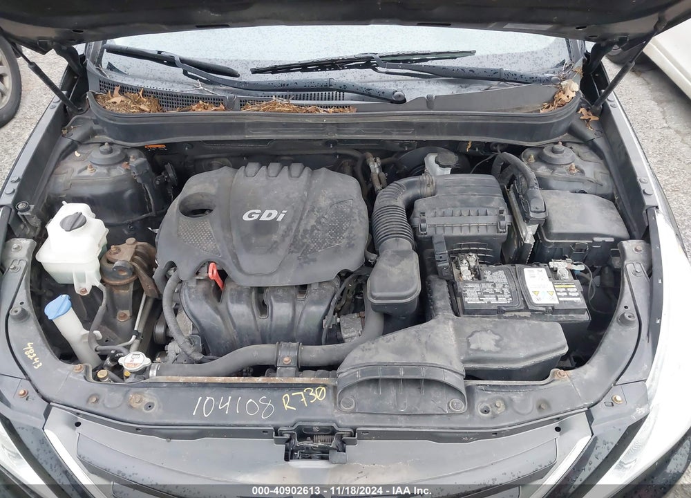 2014 HYUNDAI SONATA GLS VIN: 5NPEB4AC6EH877764