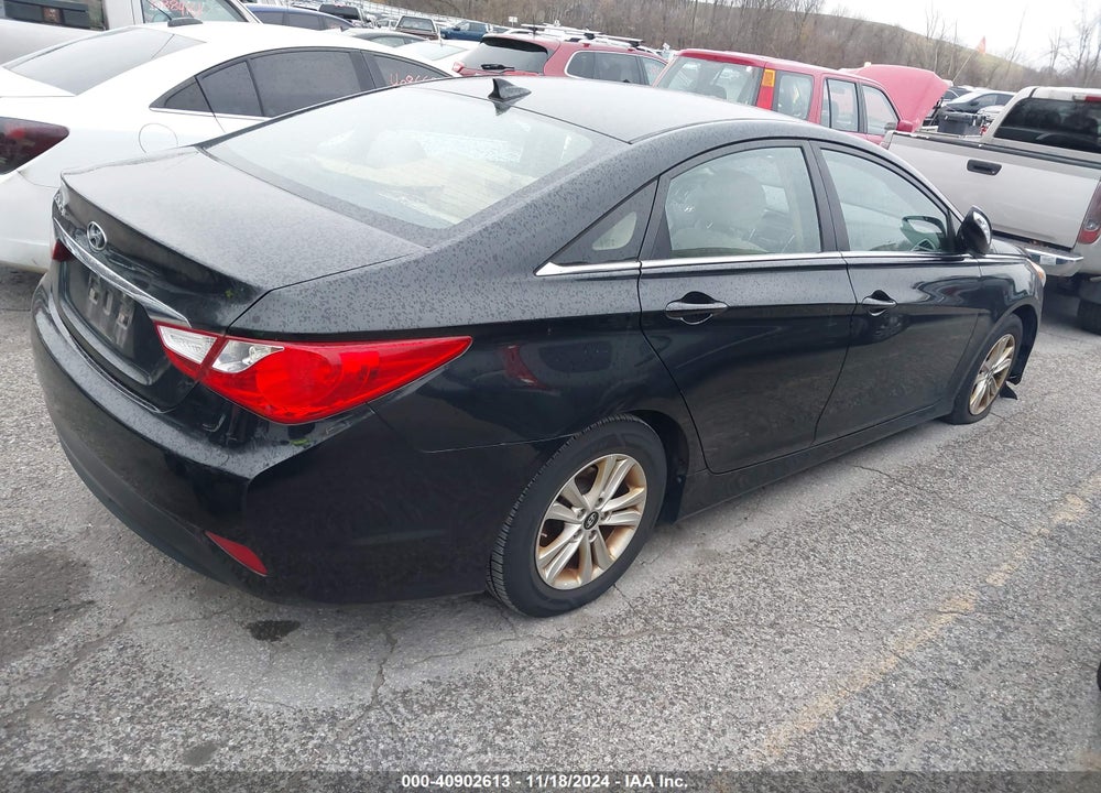 2014 HYUNDAI SONATA GLS VIN: 5NPEB4AC6EH877764