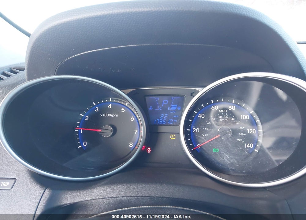 2012 HYUNDAI TUCSON GLS VIN: KM8JU3AC5CU463389