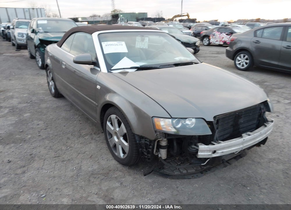 2005 AUDI A4 1.8T VIN: WAUAC48H95K011018