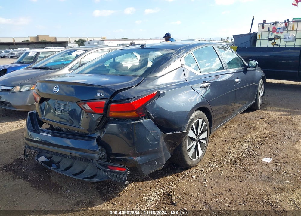 2022 NISSAN ALTIMA SV FWD VIN: 1N4BL4DV0NN340505