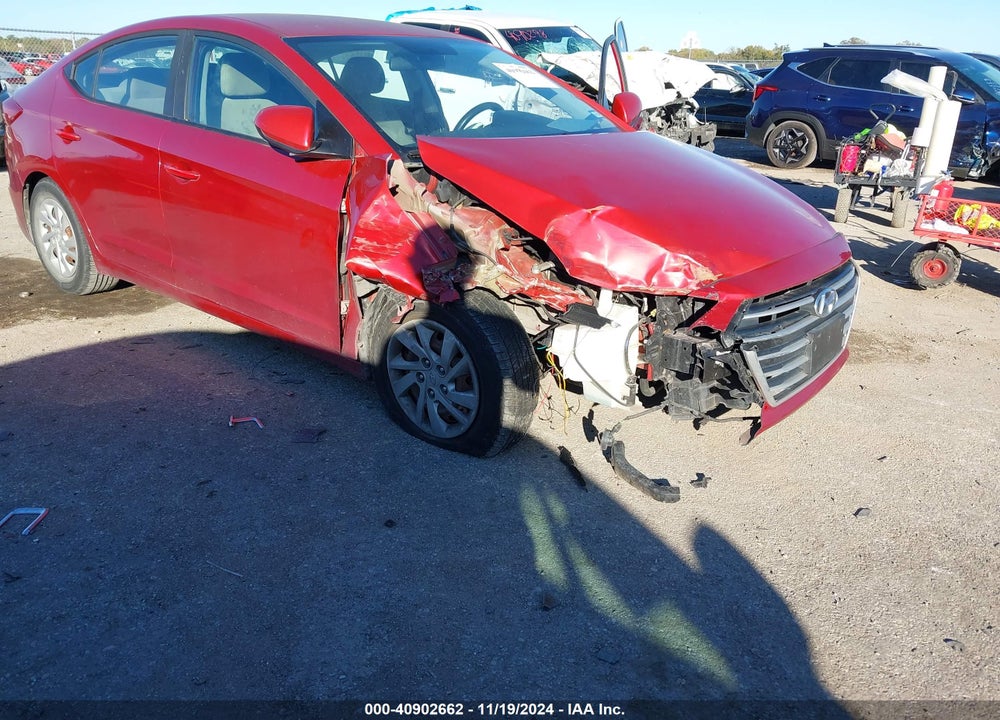 2017 HYUNDAI ELANTRA SE VIN: 5NPD74LF1HH208522