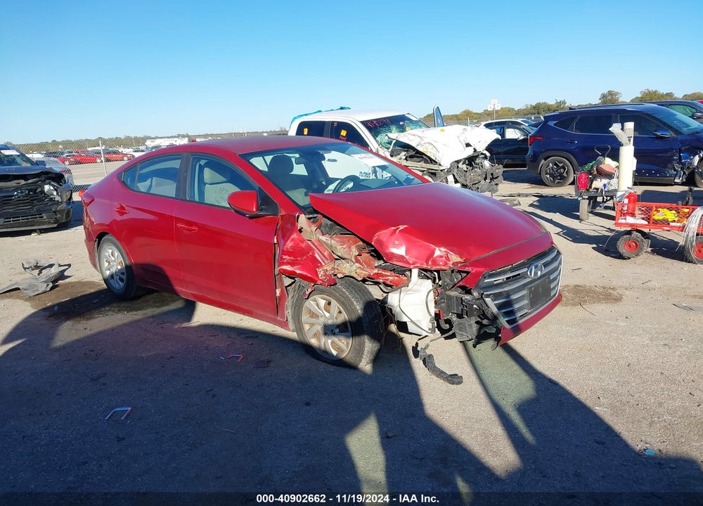 2017 HYUNDAI ELANTRA SE VIN: 5NPD74LF1HH208522
