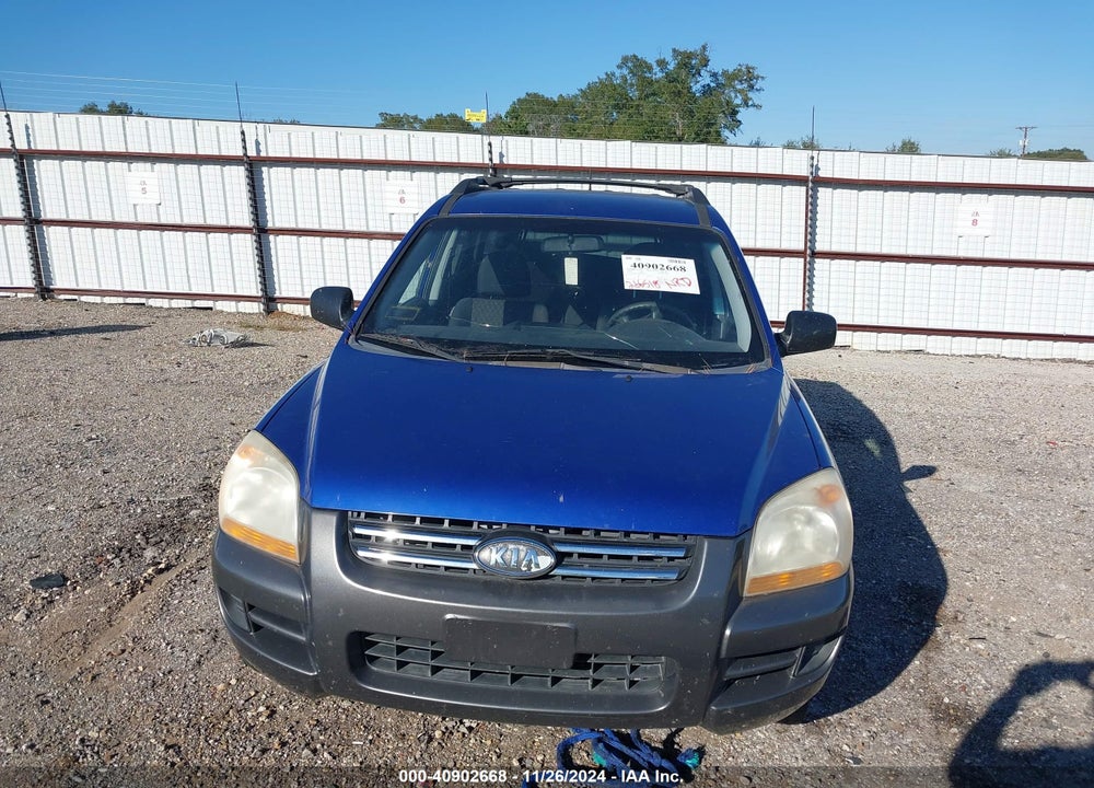 2008 KIA SPORTAGE LX VIN: KNDJF724X87480076