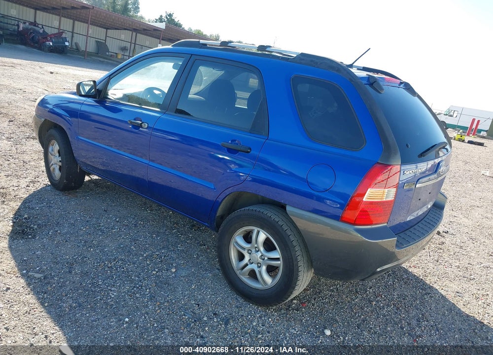 2008 KIA SPORTAGE LX VIN: KNDJF724X87480076