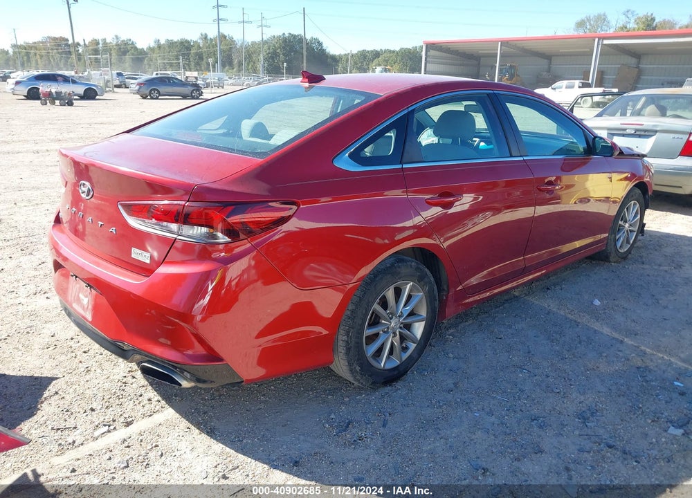 2018 HYUNDAI SONATA SE VIN: 5NPE24AF0JH605604