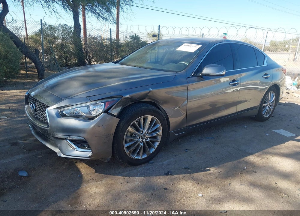 2018 INFINITI Q50 3.0T LUXE VIN: JN1EV7AP8JM362795