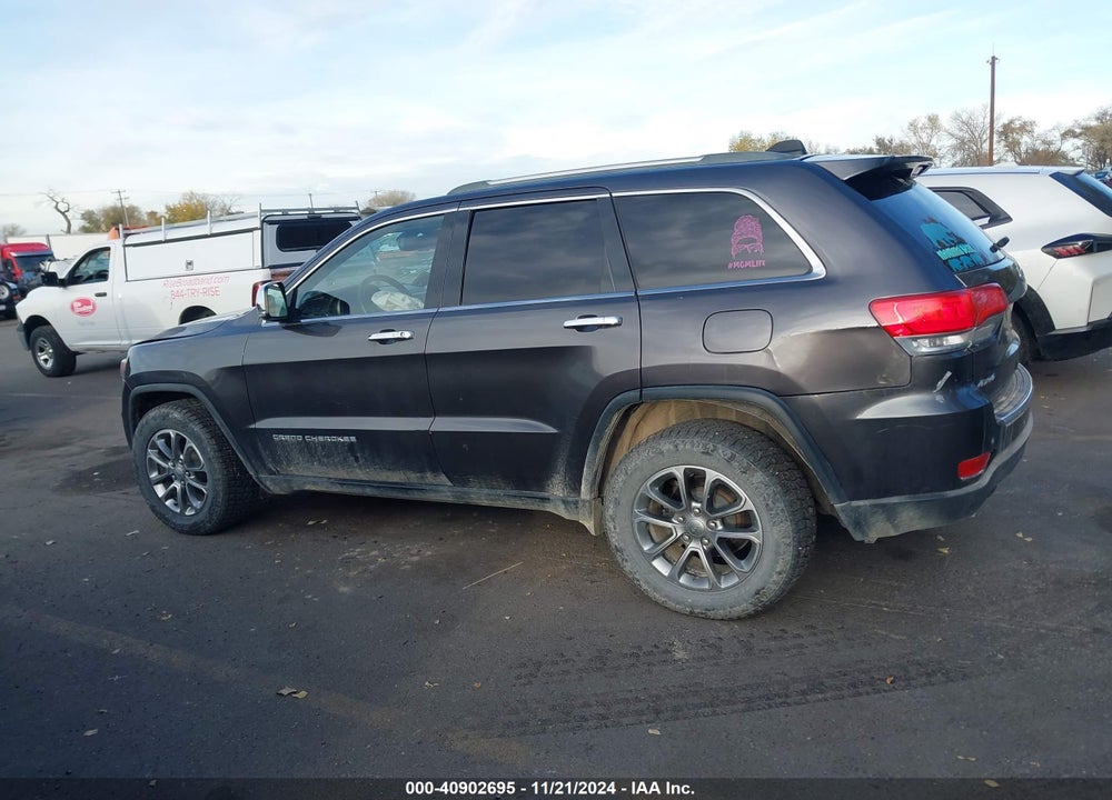 2014 JEEP GRAND CHEROKEE LIMITED VIN: 1C4RJFBG3EC422979