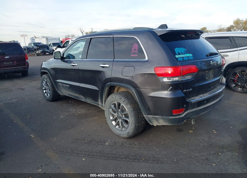 2014 JEEP GRAND CHEROKEE LIMITED VIN: 1C4RJFBG3EC422979
