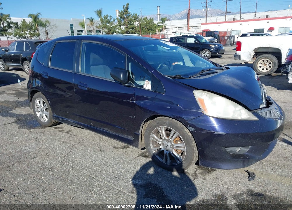 2009 HONDA FIT SPORT VIN: JHMGE88419S027956