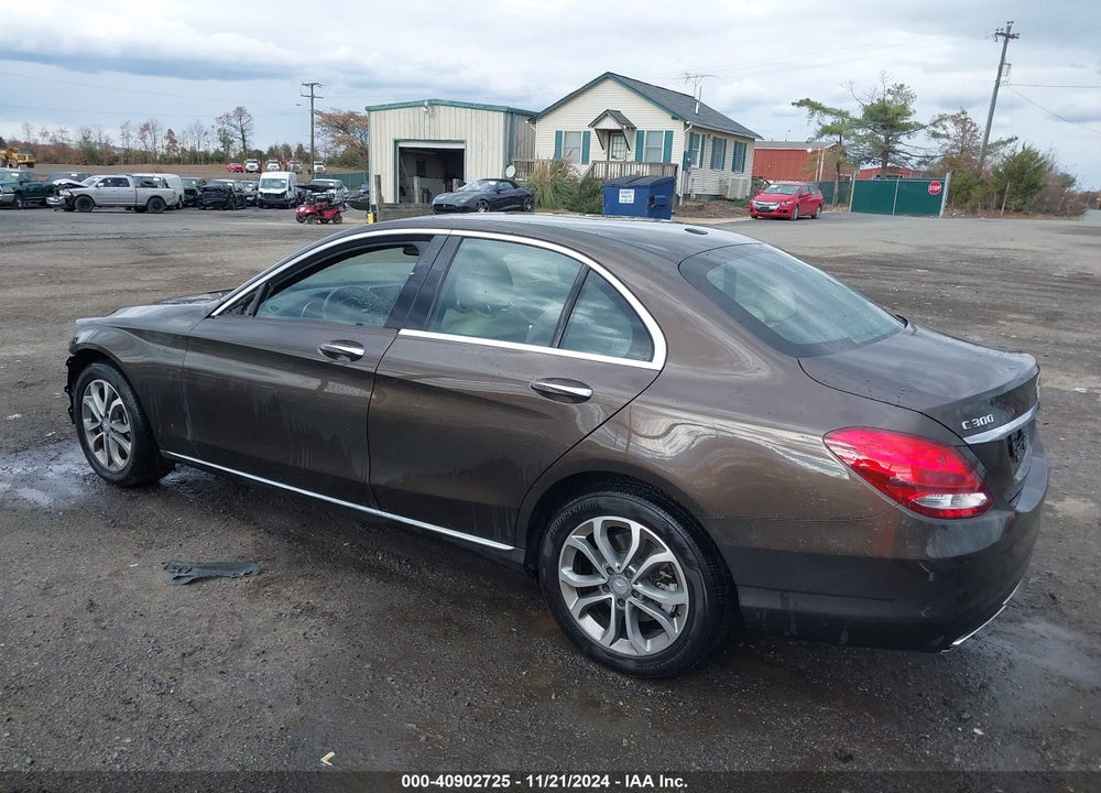 2016 MERCEDES-BENZ C 300 4MATIC/LUXURY 4MATIC/SPORT 4MATIC VIN: 55SWF4KB7GU116742
