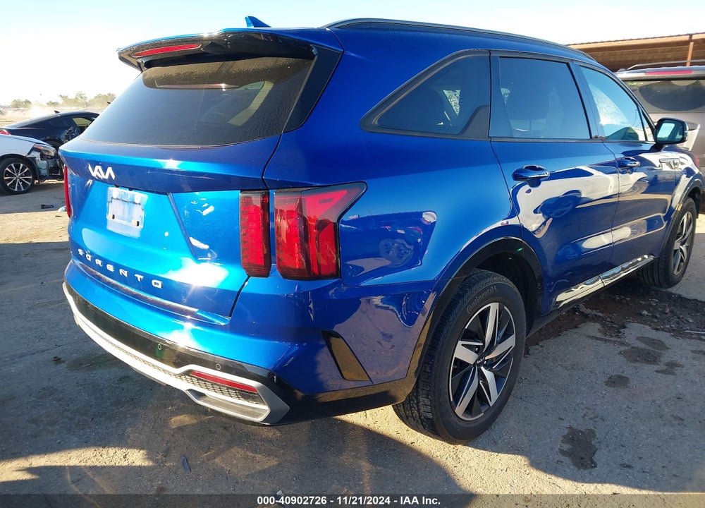 2022 KIA SORENTO S VIN: 5XYRL4LCXNG132518