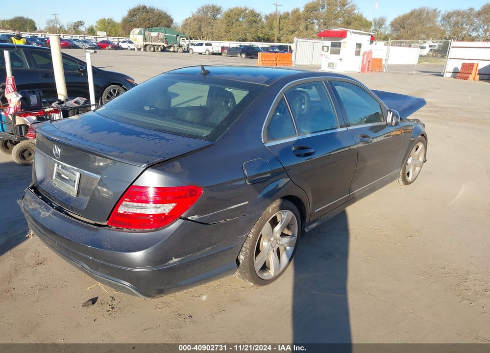 2014 MERCEDES-BENZ C VIN: WDDGF4HB0EA967676