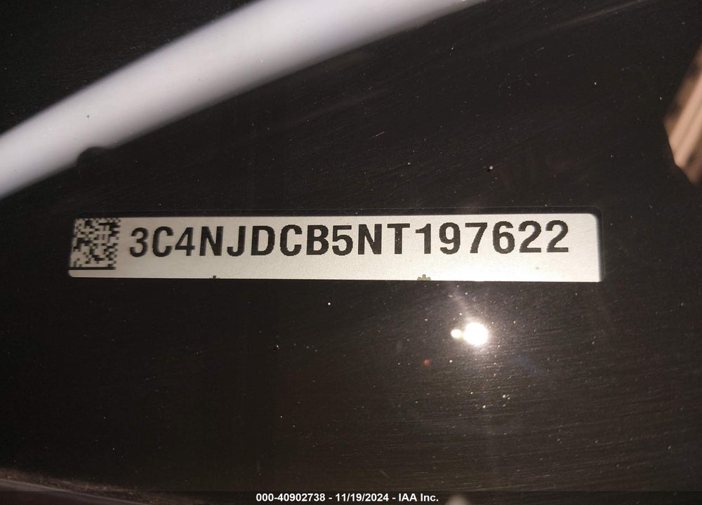 2022 JEEP COMPASS LIMITED 4X4 VIN: 3C4NJDCB5NT197622