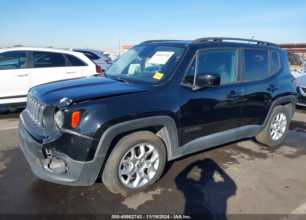 2017 JEEP RENEGADE LATITUDE FWD VIN: ZACCJABB3HPE99333