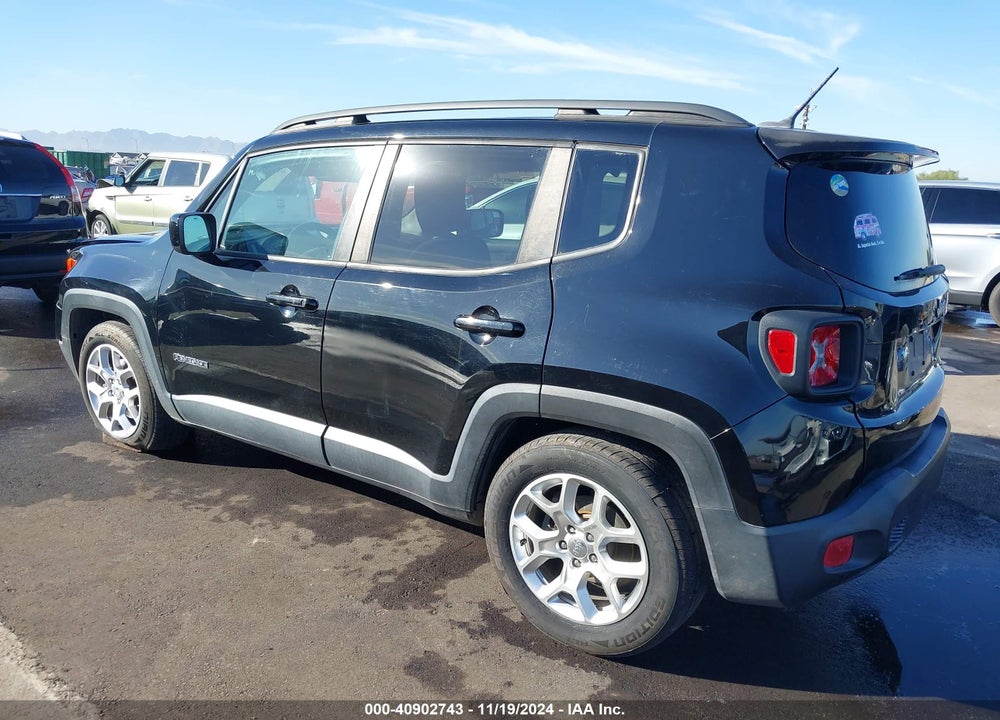 2017 JEEP RENEGADE LATITUDE FWD VIN: ZACCJABB3HPE99333