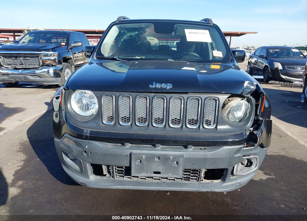 2017 JEEP RENEGADE LATITUDE FWD VIN: ZACCJABB3HPE99333
