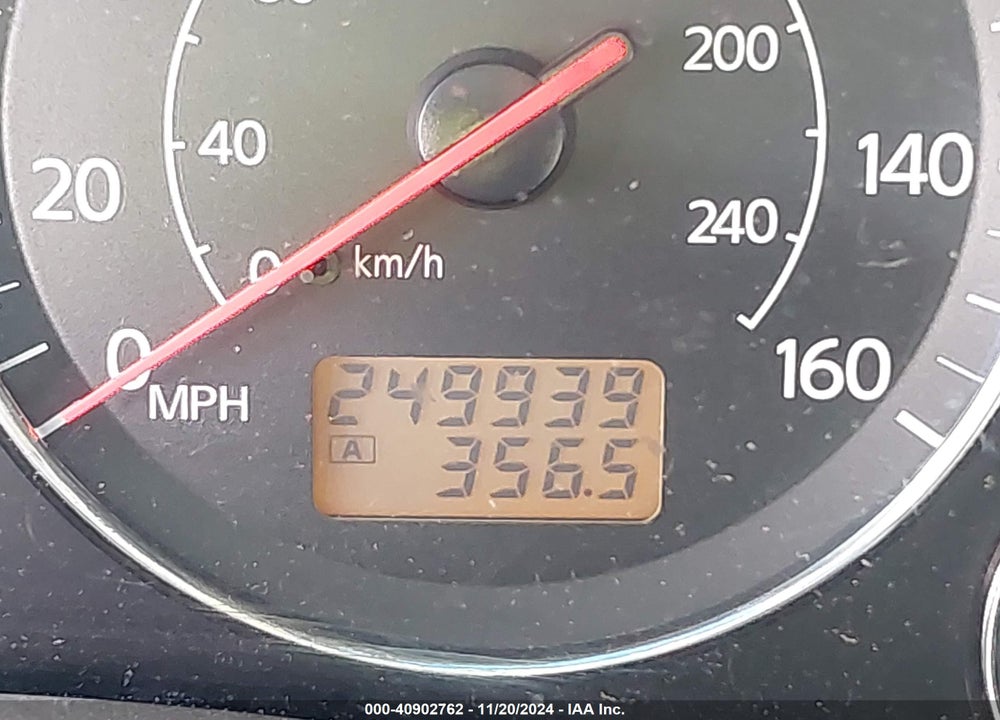 2003 INFINITI FX35 VIN: JNRAS08W03X201321