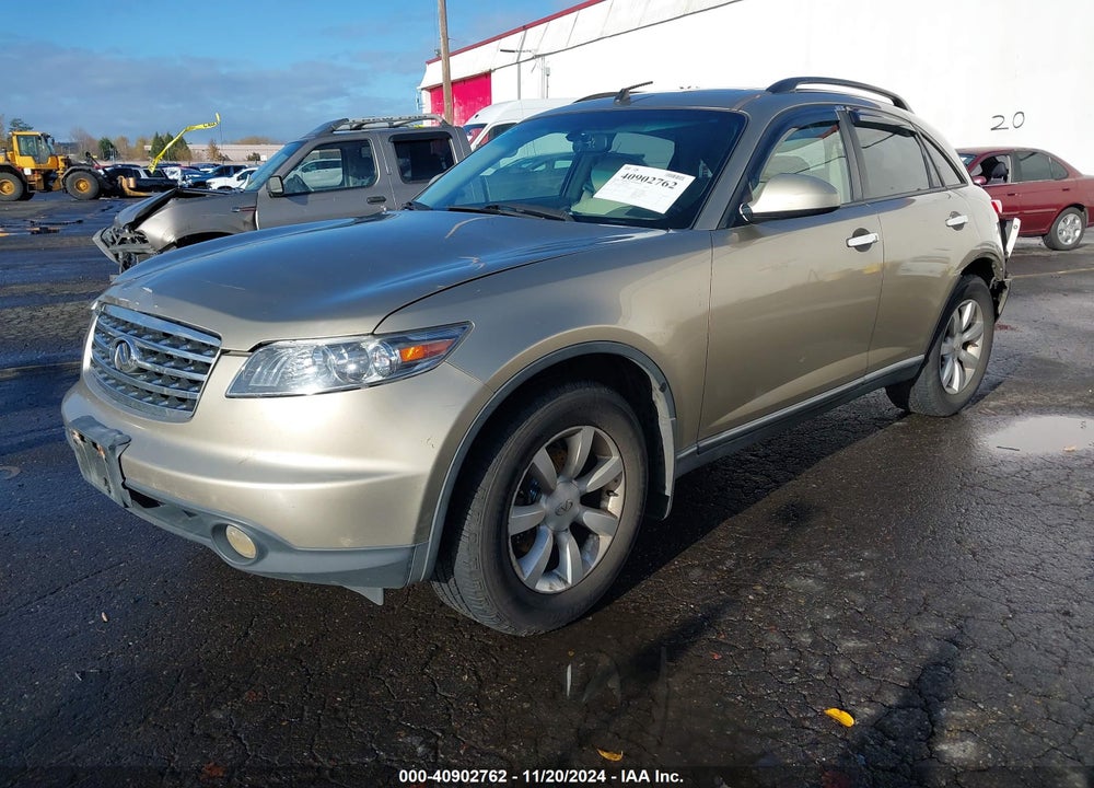 2003 INFINITI FX35 VIN: JNRAS08W03X201321