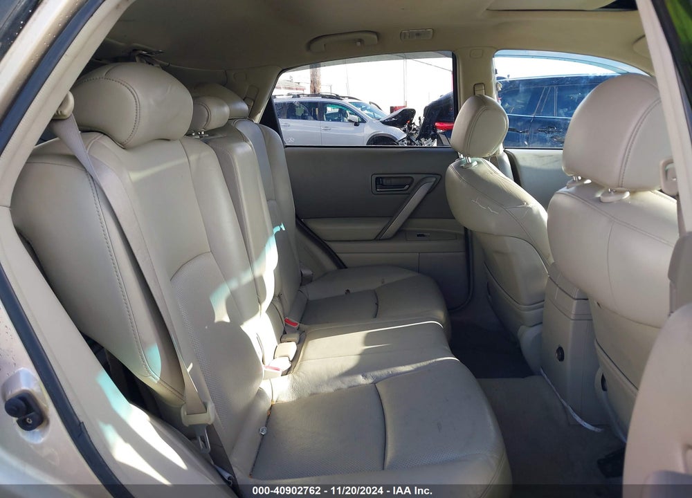 2003 INFINITI FX35 VIN: JNRAS08W03X201321