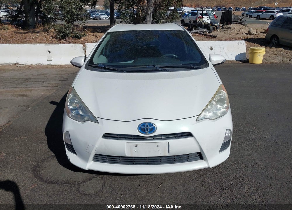 2012 TOYOTA PRIUS C TWO VIN: JTDKDTB32C1019153