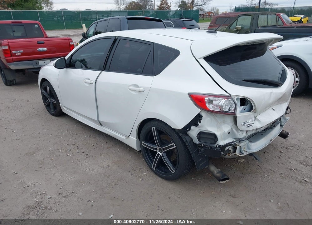 2012 MAZDA SPEED3 TOURING VIN: JM1BL1L30C1644608