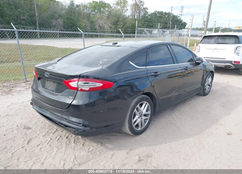 2013 FORD FUSION SE VIN: 3FA6P0H74DR365090