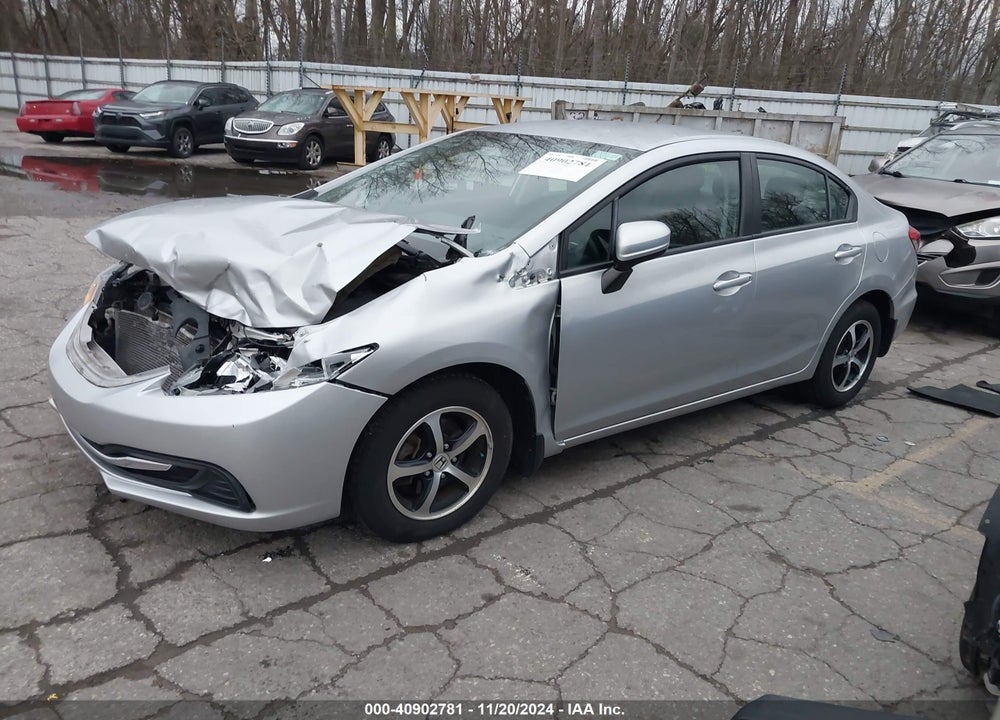2015 HONDA CIVIC SE VIN: 19XFB2F7XFE083683