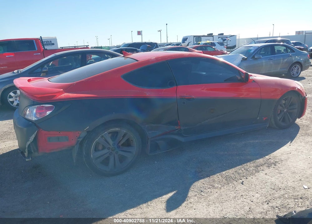 2012 HYUNDAI GENESIS 3.8 TRACK VIN: KMHHU6KH7CU076109