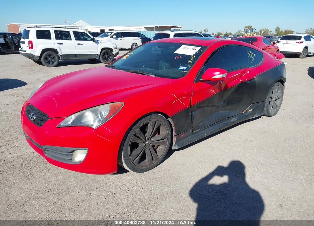 2012 HYUNDAI GENESIS 3.8 TRACK VIN: KMHHU6KH7CU076109