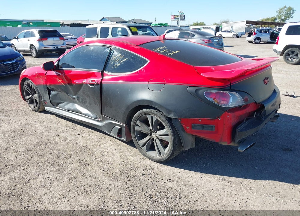 2012 HYUNDAI GENESIS 3.8 TRACK VIN: KMHHU6KH7CU076109
