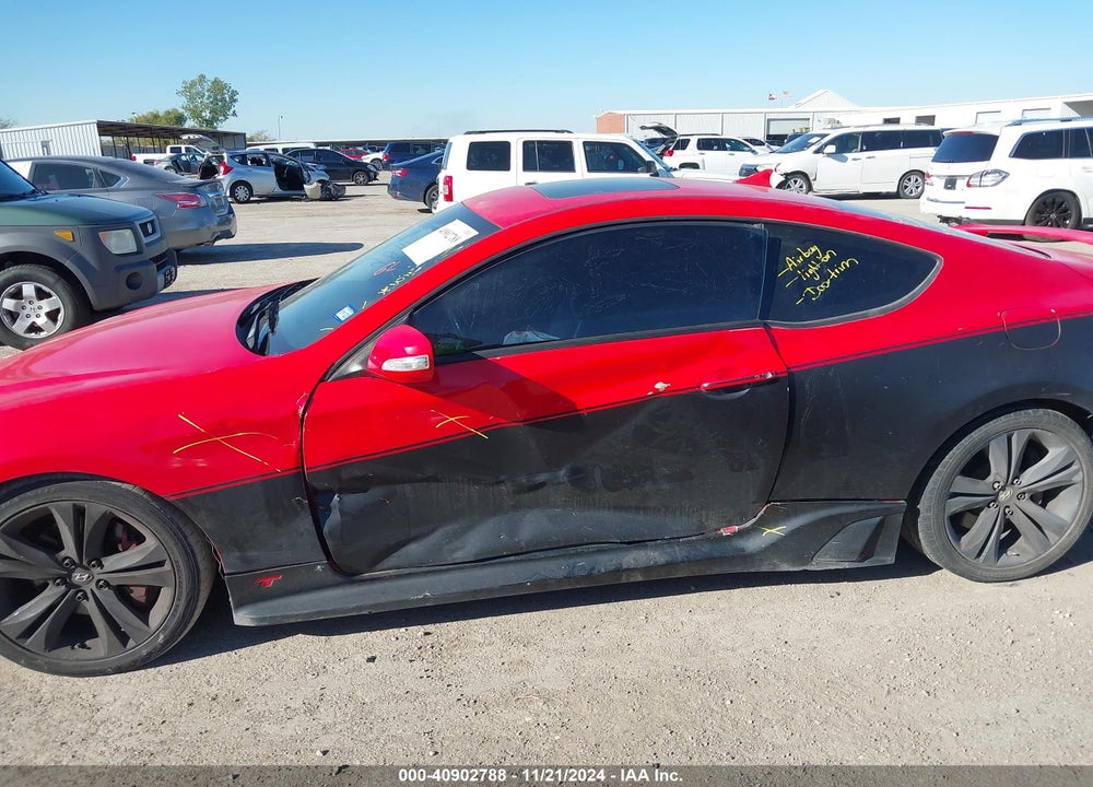 2012 HYUNDAI GENESIS 3.8 TRACK VIN: KMHHU6KH7CU076109