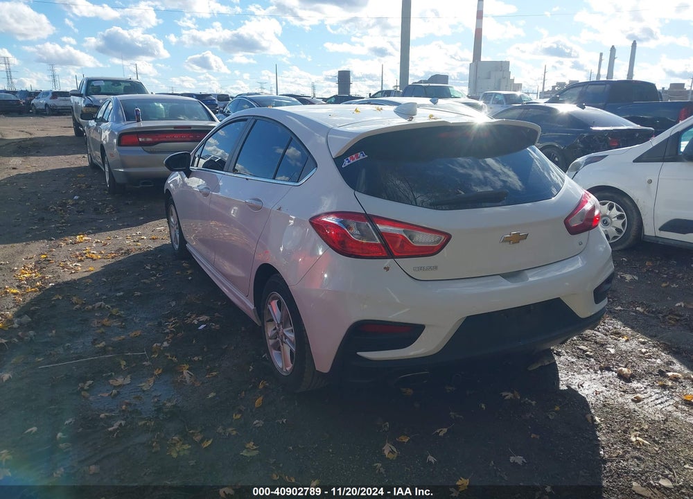 2017 CHEVROLET CRUZE LT AUTO VIN: 3G1BE6SM0HS580716