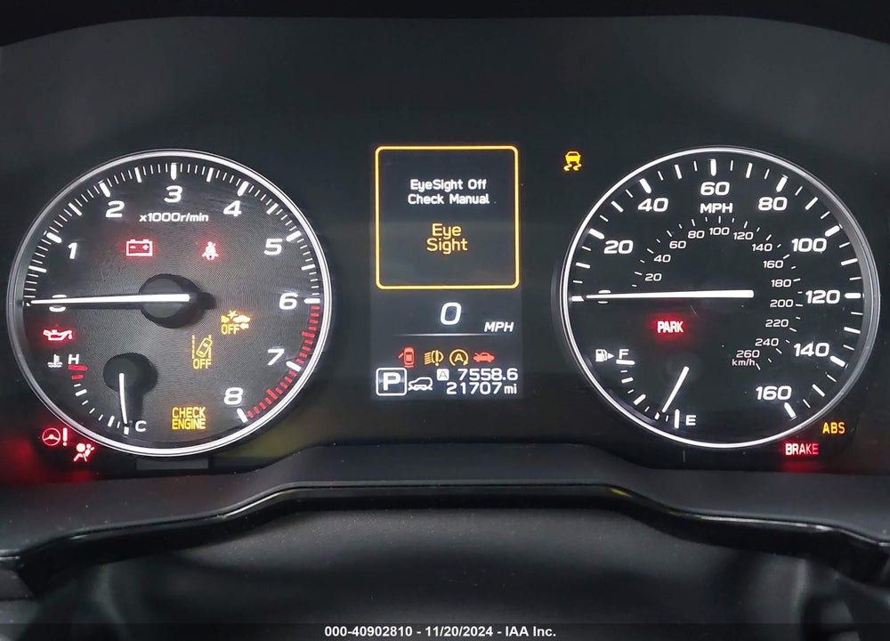 2022 SUBARU OUTBACK PREMIUM VIN: 4S4BTADC1N3120160