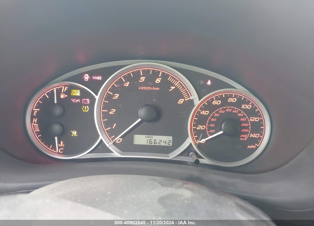 2010 SUBARU IMPREZA WRX PREMIUM VIN: JF1GE7G69AG506816