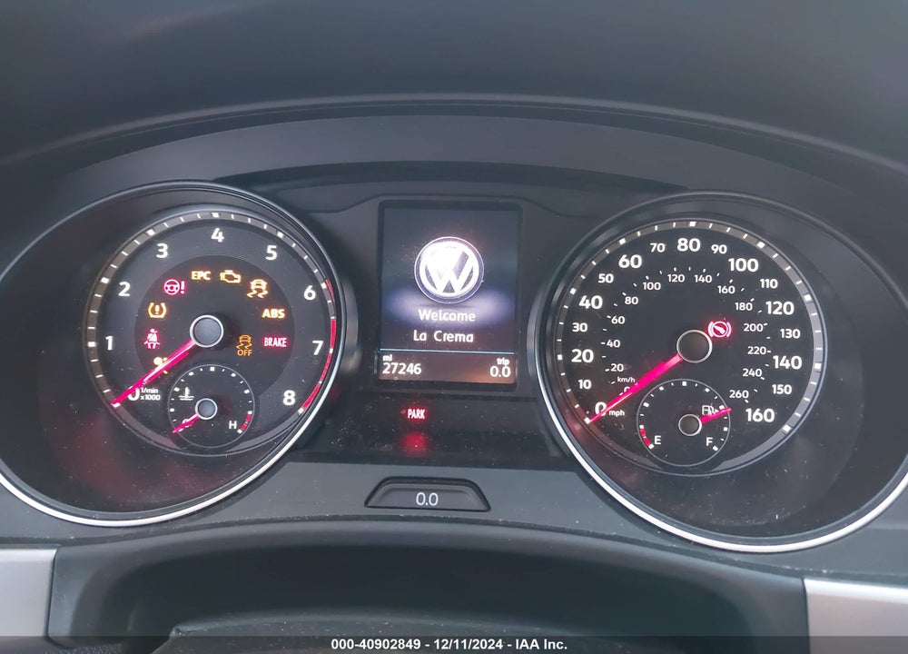 2020 VOLKSWAGEN ATLAS CROSS SPORT 3.6L V6 SE W/TECHNOLOGY/3.6L V6 SE W/TECHNOLOGY R-LINE VIN: 1V26E2CA0LC227458