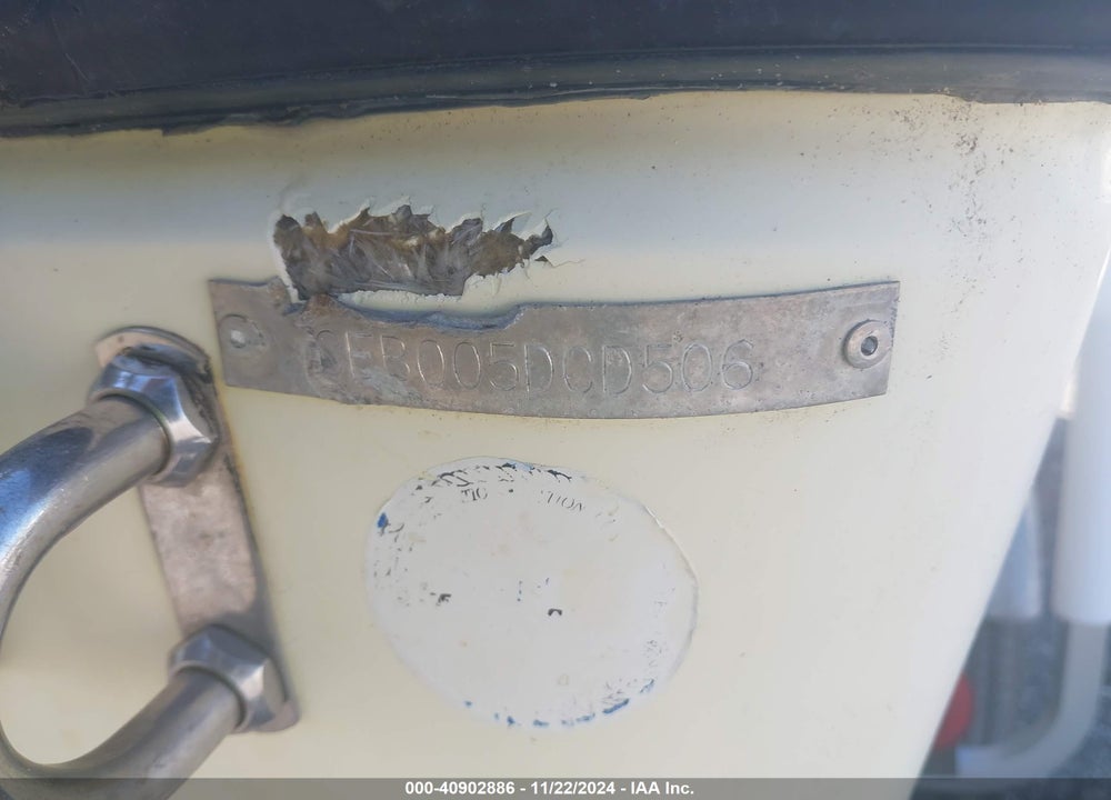 2006 CENTURY BOAT VIN: CEB005DCD506