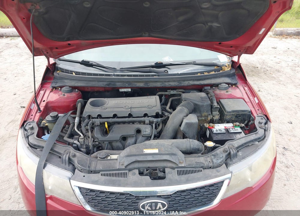 2011 KIA FORTE EX VIN: KNAFU4A25B5398993