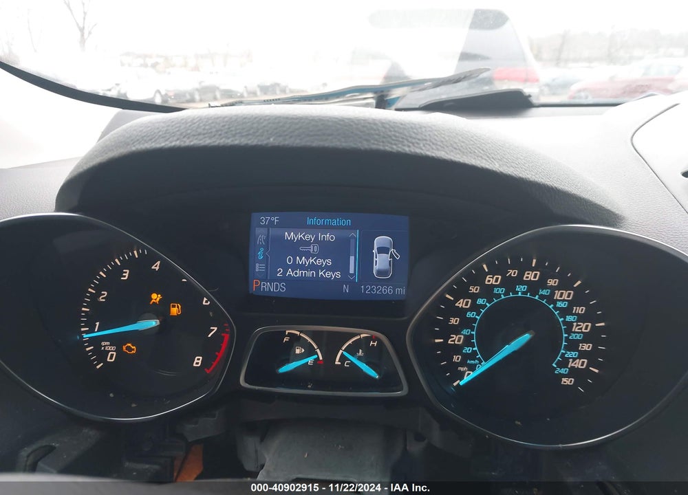2013 FORD ESCAPE S VIN: 1FMCU0F78DUA85220