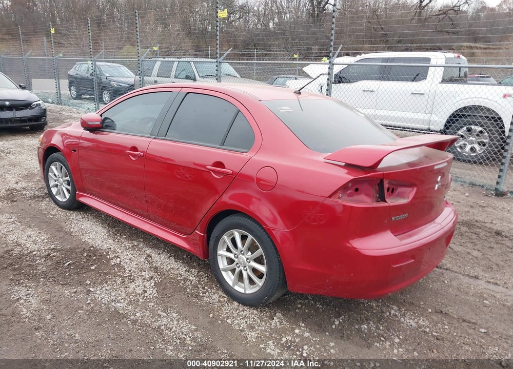 2016 MITSUBISHI LANCER ES VIN: JA32U2FU2GU001638