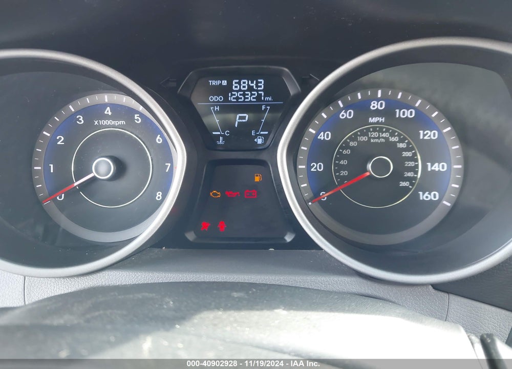 2012 HYUNDAI ELANTRA GLS (ULSAN PLANT) VIN: KMHDH4AE3CU466039
